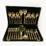 Modern Design Metal Spoon Collection – Perfect for Food Serving, Luxury Spoon Cutlery Set