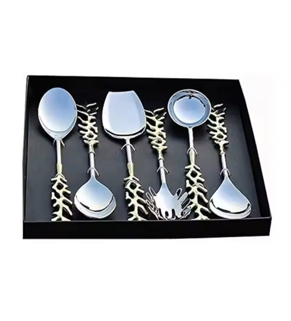Best Quality Hammered Stainless Steel Spoons – Modern Design & Long-Lasting Serving Spoon